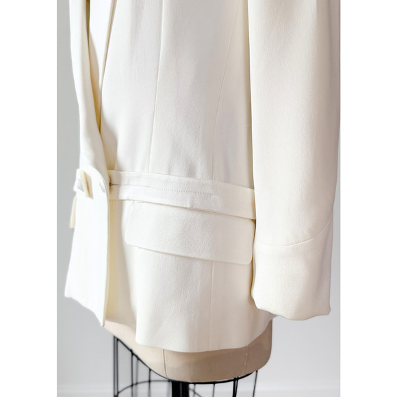 Yves Saint Laurent YSL Ivory Tuxedo Wedding Blazer Jacket Runway Autumn 2011 RTW - Picture 6 of 14